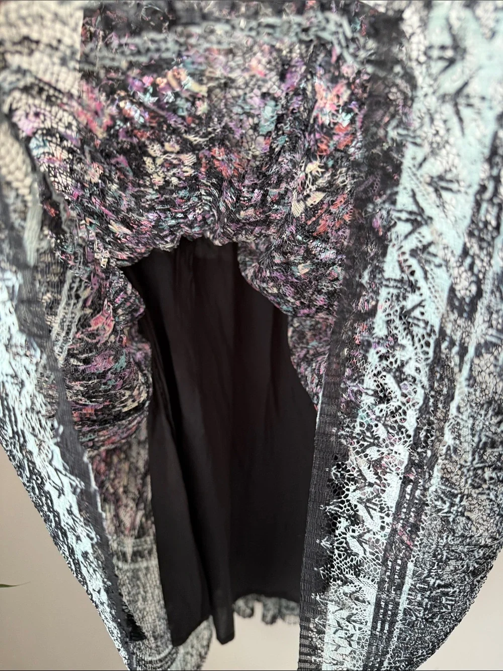 Free People Free People Cherry Blossom Embroidered Lace Dress Size 10